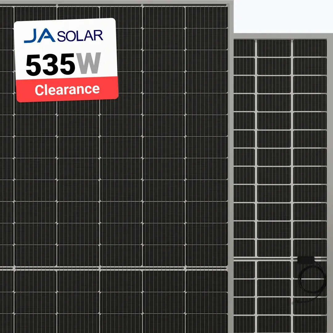 JA Solar 535W Bifacial Solar Panel — 144 Cells | Solar Cellz Inc