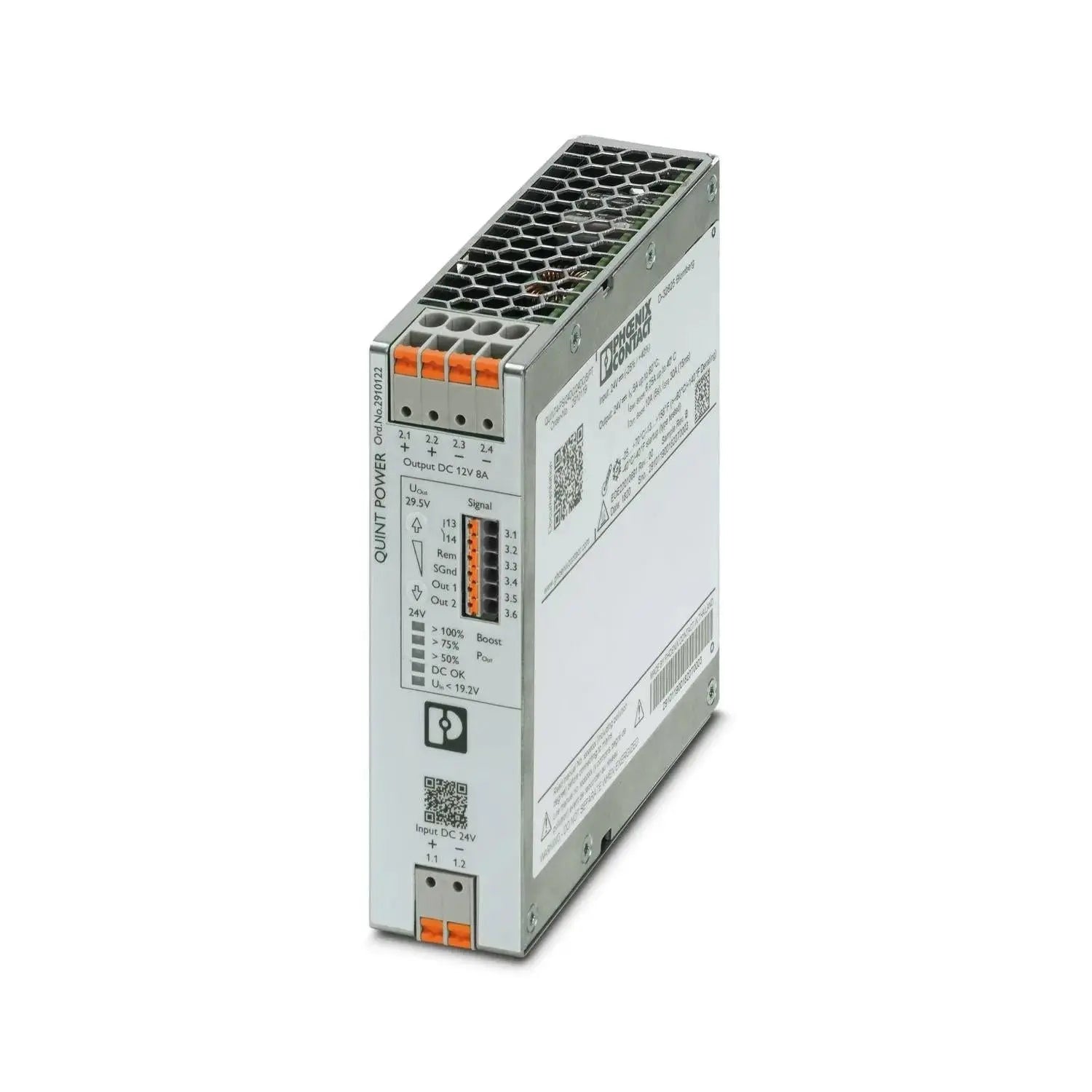 Phoenix Contact QUINT4-PS/24DC/12DC/8/PT - DC/DC converter.