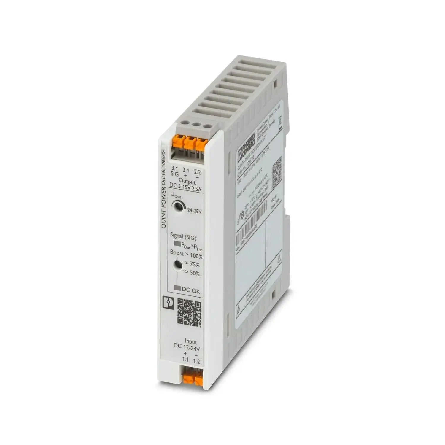 Phoenix Contact QUINT4-PS/12-24DC/5-15DC/2.5/PT - DC/DC converter.