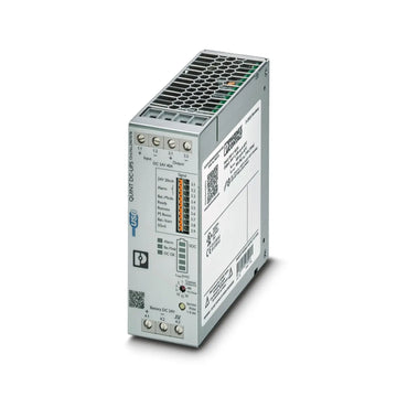 Phoenix Contact QUINT4‑UPS/24DC/24DC/40/USB – High-Capacity 24 V DC UPS with USB Interface.
