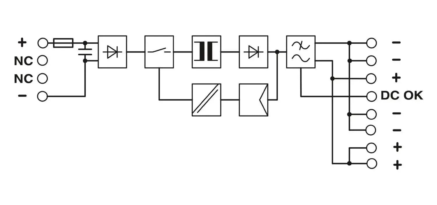 Phoenix Contact MINI-PS- 12- 24DC/24DC/1 - DC/DC converter.