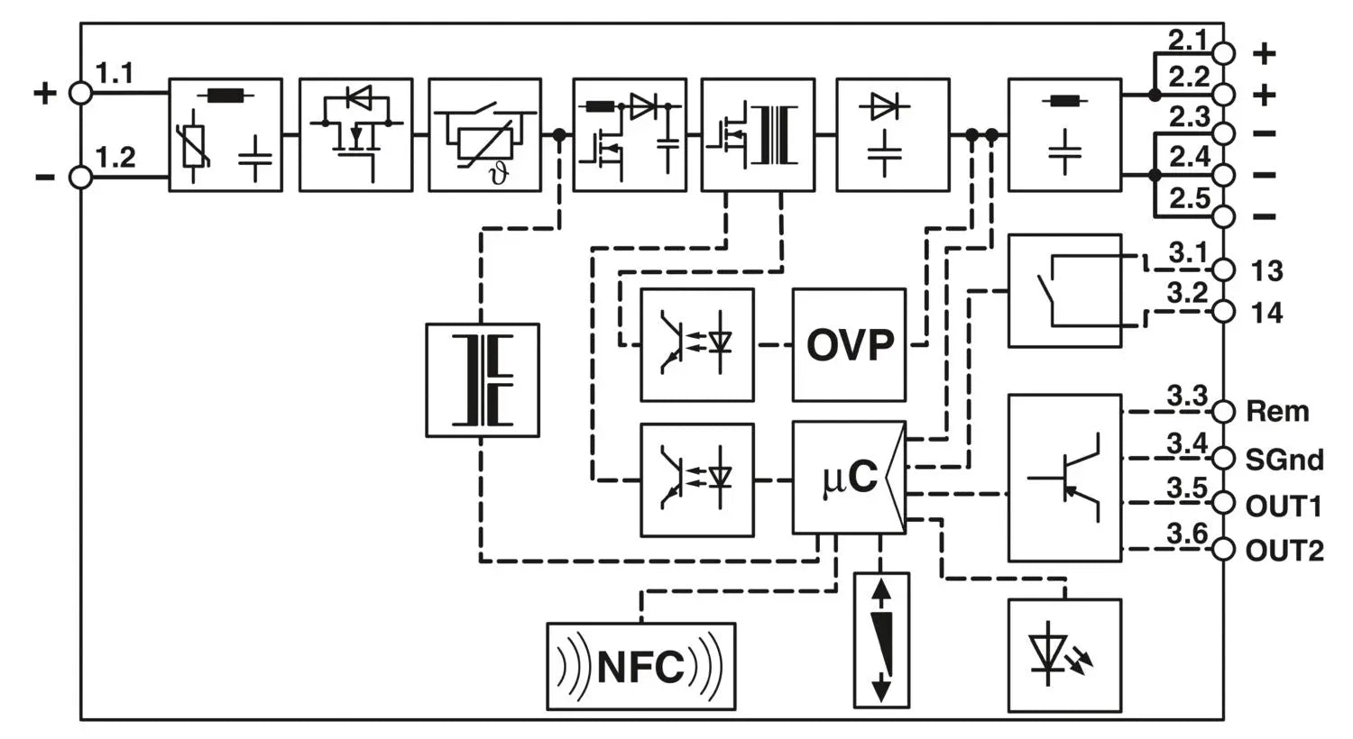 Phoenix Contact QUINT4-PS/24DC/24DC/20/SC – DC/DC Converter.
