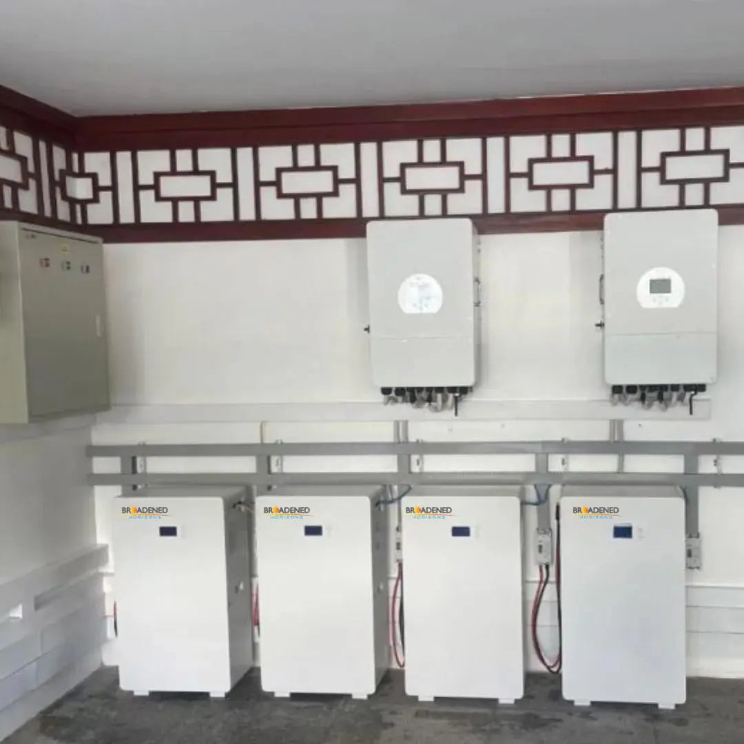 48 V DC-Direct Wall Mount LiFePO₄ Battery — Solar Energy Storage System Solar Cellz USA