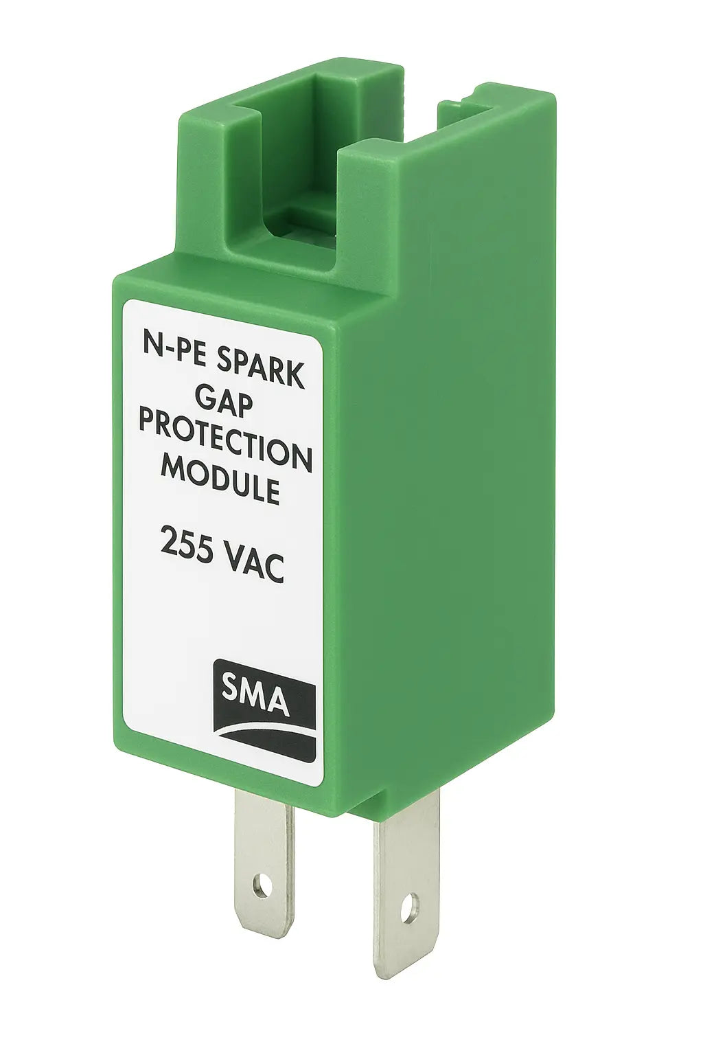 SMA N-PE Spark Gap Protection Module (255 VAC) for Dehnguard - Green