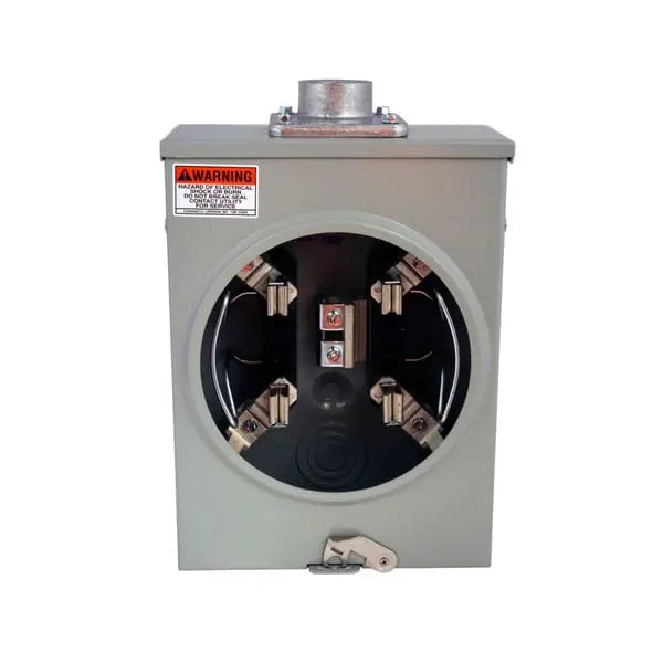 Eaton Meter Socket, Residential Type Cover, 125A Eaton