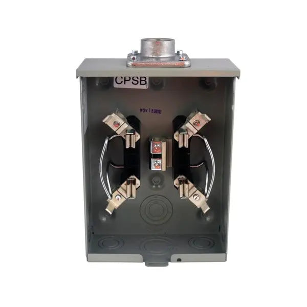 Eaton Meter Socket, Residential Type Cover, 125A Eaton