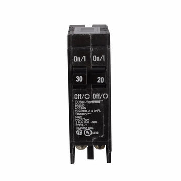 BR3030 - BR Duplex BRKR 2-30A/1 Pole 120/240V 10K Non-CTL