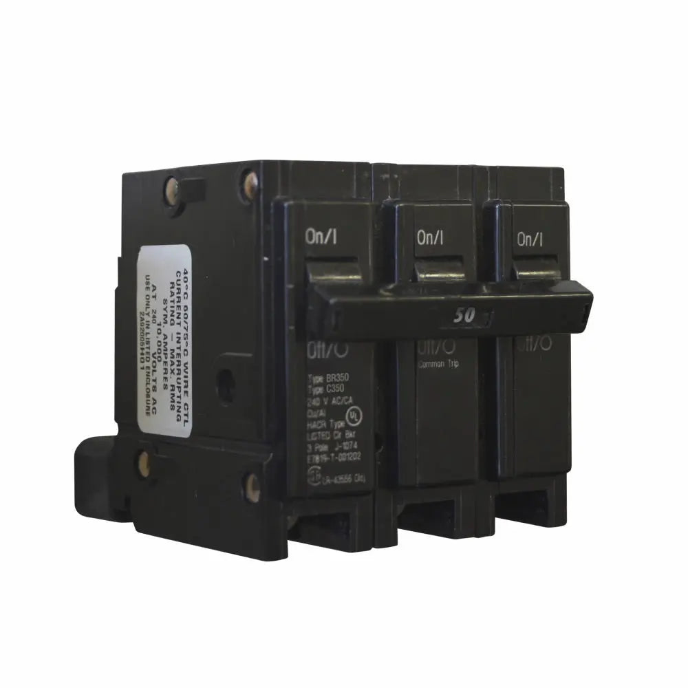 BR350 - Type BR BRKR 50A/3 Pole 240V 10K.