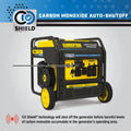 Champion 9,000 W Electric-Start Open-Frame Inverter Generator with CO Shield Solar Cellz USA