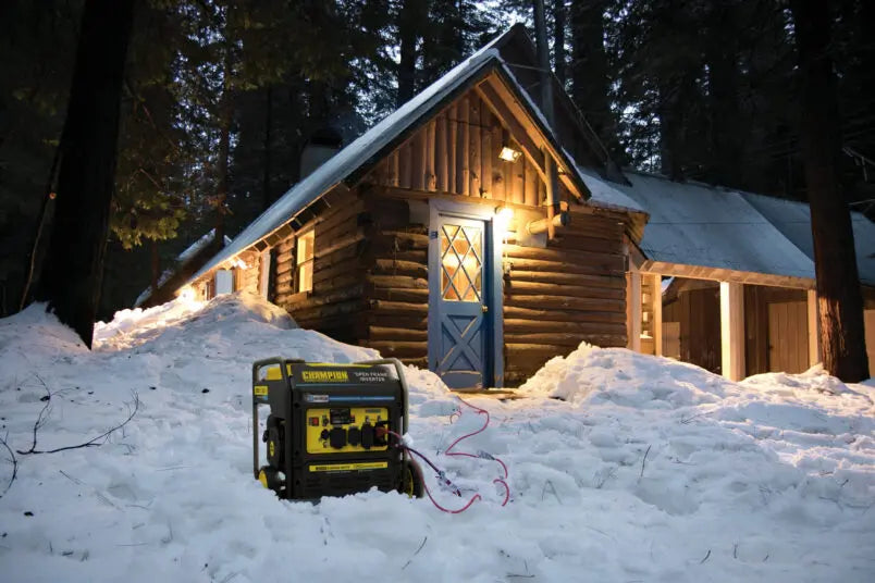 Champion 9,000 W Electric-Start Open-Frame Inverter Generator with CO Shield Solar Cellz USA