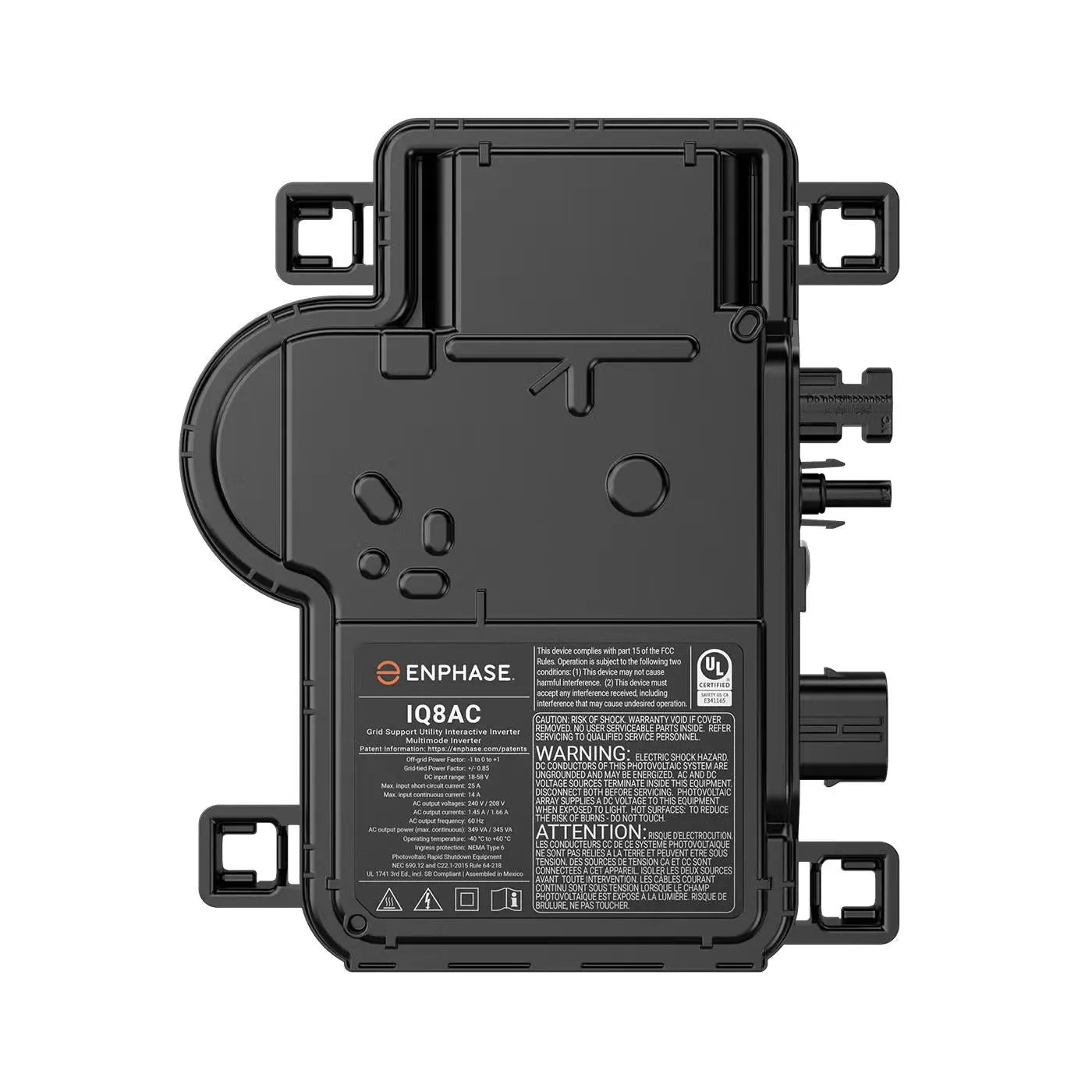 Enphase IQ8-AC Microinverter Solar Cellz USA