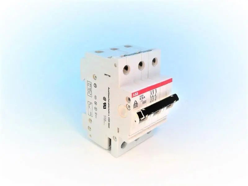 ABB S273-K20 Circuit Breaker – 3-Pole, 20 A, K-Curve Solar Cellz USA