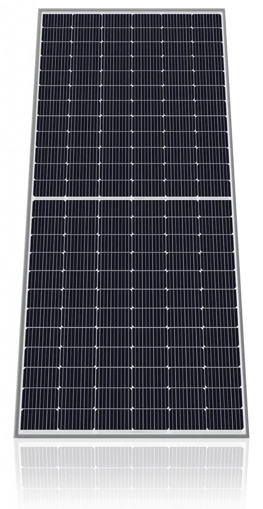 450W Heliene Bi-Facial Solar Panel.