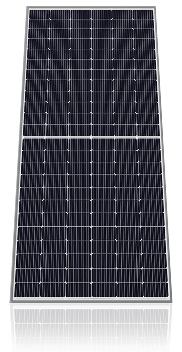 450W Heliene Bi-Facial Solar Panel.