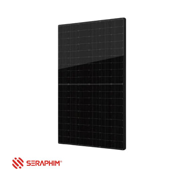 Seraphim Sable 450W All-Black Bifacial Solar Panel | SRP-450-BTE-BG