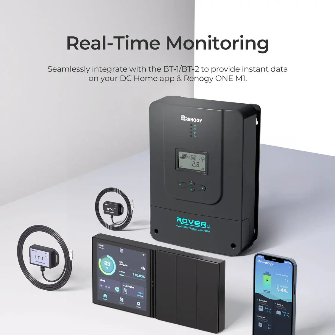 Rover 60 Amp MPPT Solar Charge Controller Solar Cellz USA
