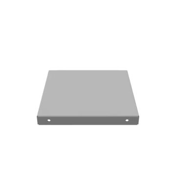 66GE-NK - Wireway End Type 1 6X6 Screw Cover Ansi 61 Gray Steel No Knockouts Milbank