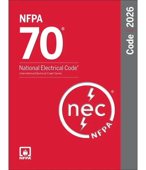 NFPA 7026SB - NFPA 70, National Electrical Code (NEC) Softbound (2026).