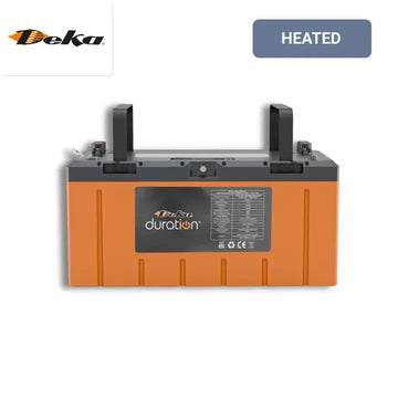 DEKA Duration DD300-12H 300Ah 3.6kWh 12V LiFePO4 Heated Monobloc Battery
