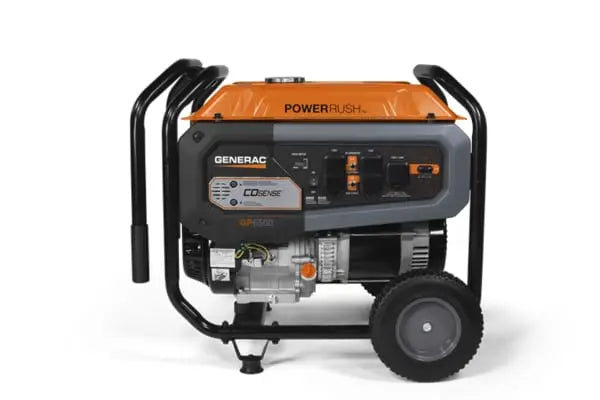 Generac GP6500 Portable Generator with CO-Sense™ Solar Cellz USA