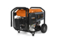 GENERAC Portable Generator: Conventional, Gasoline, 6,500 W Running, 8,125 W Starting, 120/240V AC Generac PWRcell