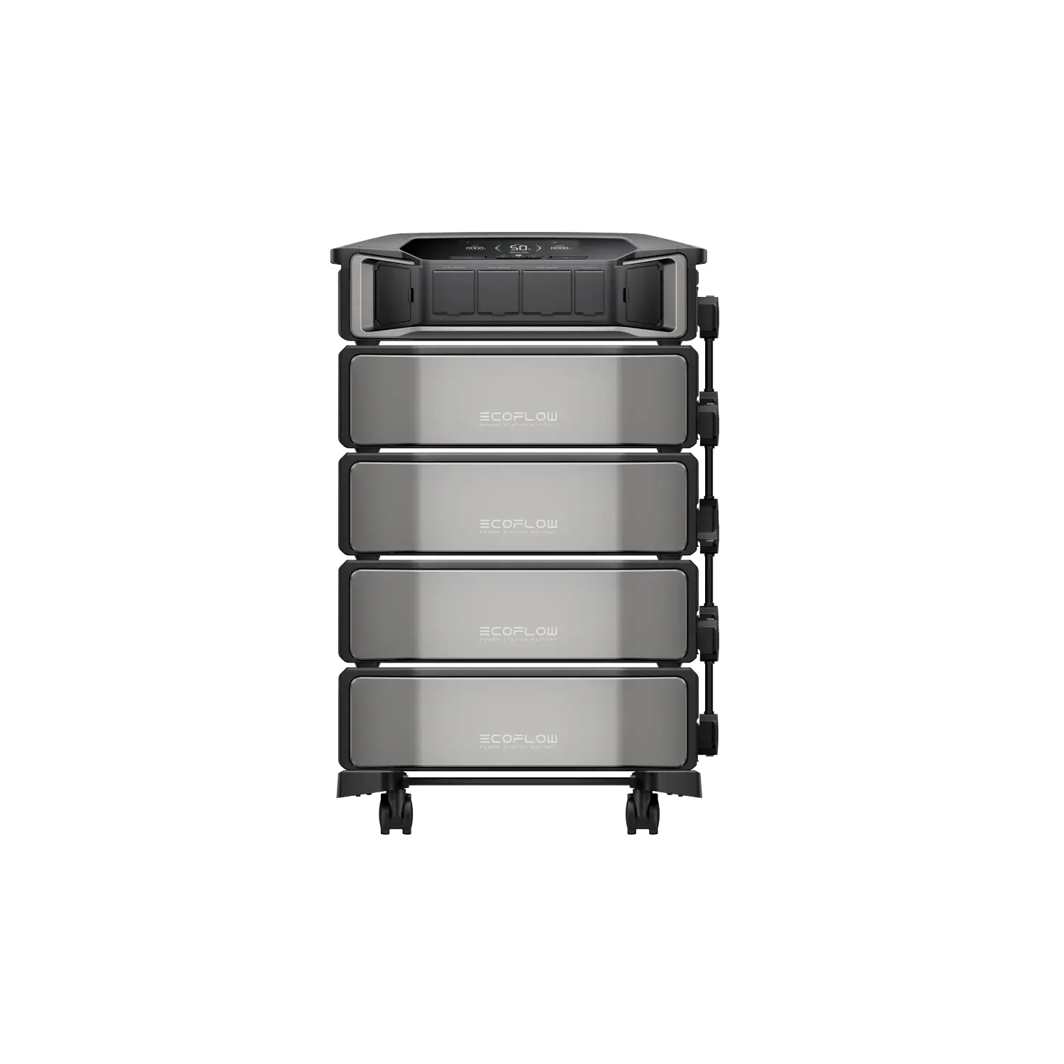 EcoFlow DELTA Pro Ultra + 2 Extra Batteries (1 × Inverter + 3 × Batteries).