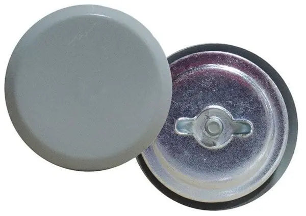 A-HS150 - Hole Seal Non Ul Listed 1 1/2 Inch Ansi 61 Gray Steel Gasketed Wing Nut Milbank