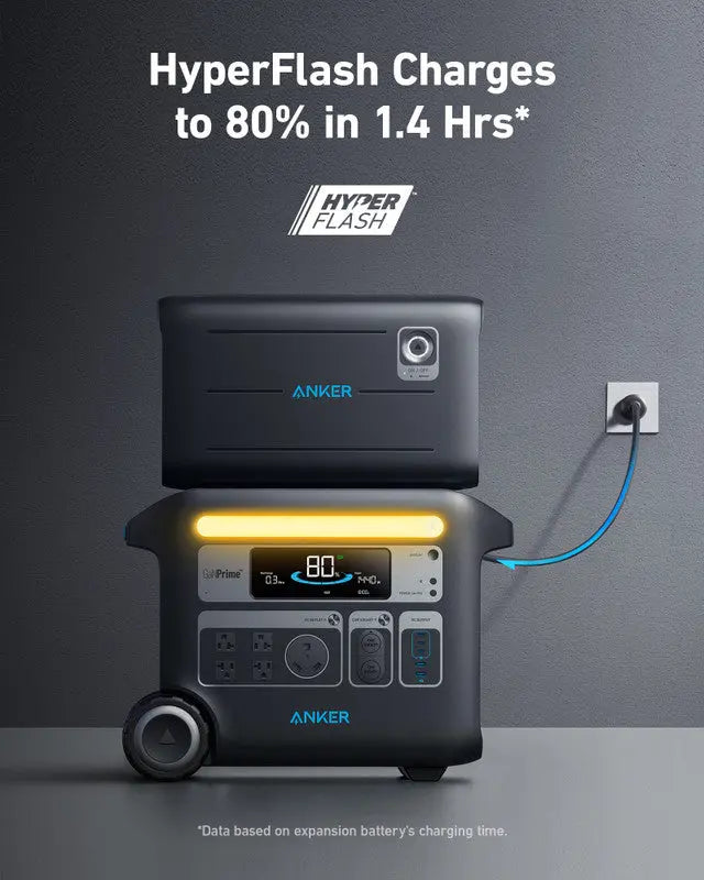 Anker SOLIX BP2600 Expansion Battery 2048Wh LFP | For SOLIX 2600 | A1781111-85 Anker