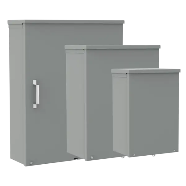 A24R2412 - Screw-Cover Drip-Shield Type 3R With Knockouts | Solar Cellz Inc