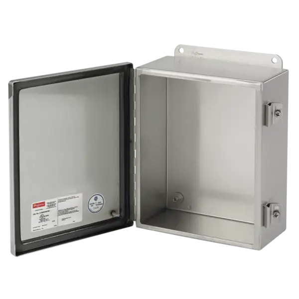 A606CHNFSS - Continuous Hinge With Clamps Junction Box Type 4X Nvent Hoffman