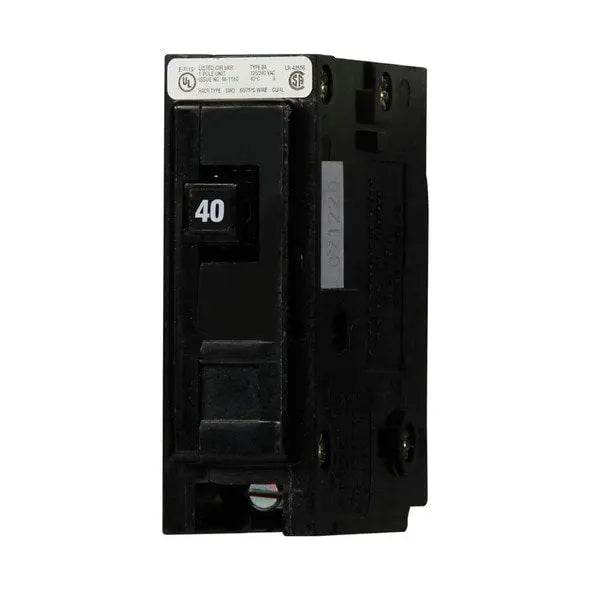 BAB1040 - Eaton Quicklag Industrial Thermal-Magnetic Circuit Breaker Eaton