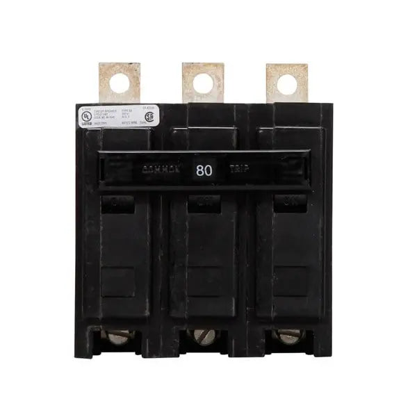BAB3080H - Eaton Quicklag Industrial Thermal-Magnetic Circuit Breaker Eaton