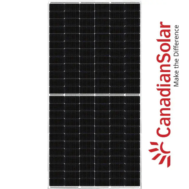 Canadian Solar 705W N-Type TOPCon Bifacial Solar Panel CS7N-705TB-AG front view