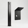 Wallbox Mono Freestanding Pedestal and Rain Cover.