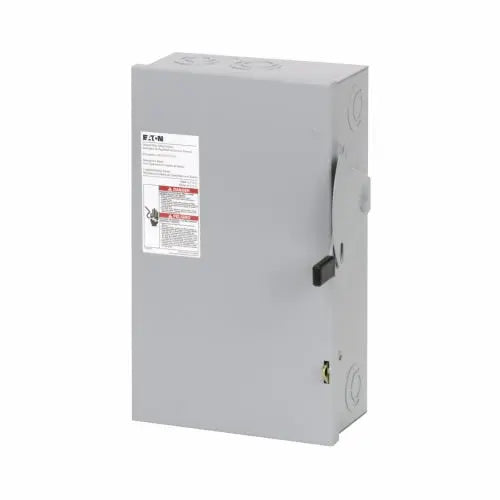 DG322NGB - 60A/3P GD Fusible Safety Switch W/Neut 240V Nema 1.