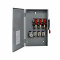 DG324NGK - 200A/3P GD Fusible Safety Switch W/Neut 240V Nema1.