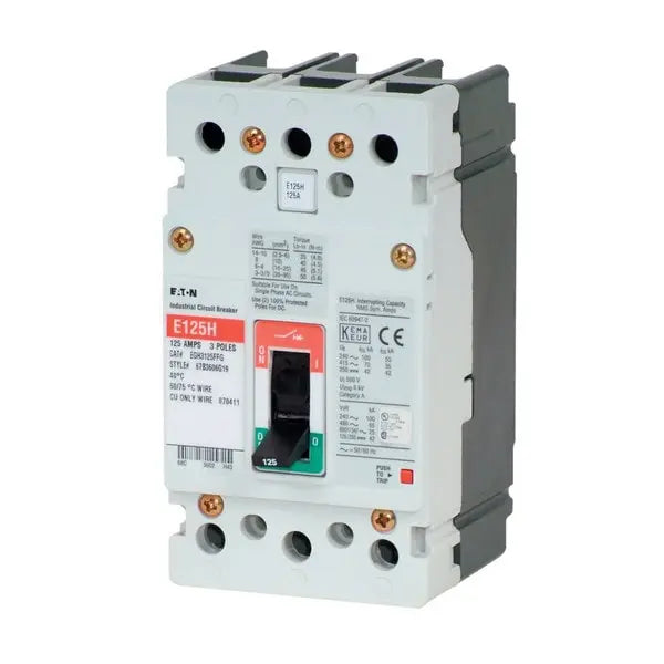 EGH3125FFG - Eaton Series G Molded Case Circuit Breaker Eaton