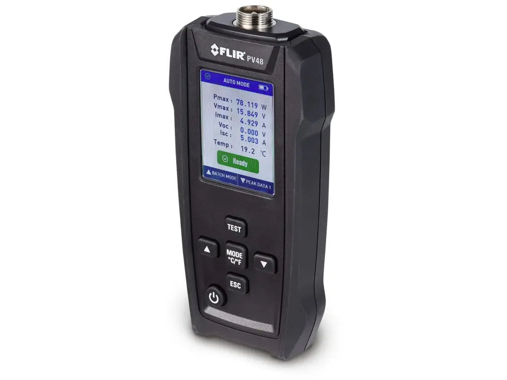 FLIR PV48 - Solar Panel Tester and I-V Curve Tracer with Temperature Measurements Solar Cellz USA