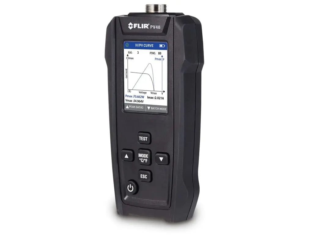 FLIR PV48 - Solar Panel Tester and I-V Curve Tracer with Temperature Measurements Solar Cellz USA