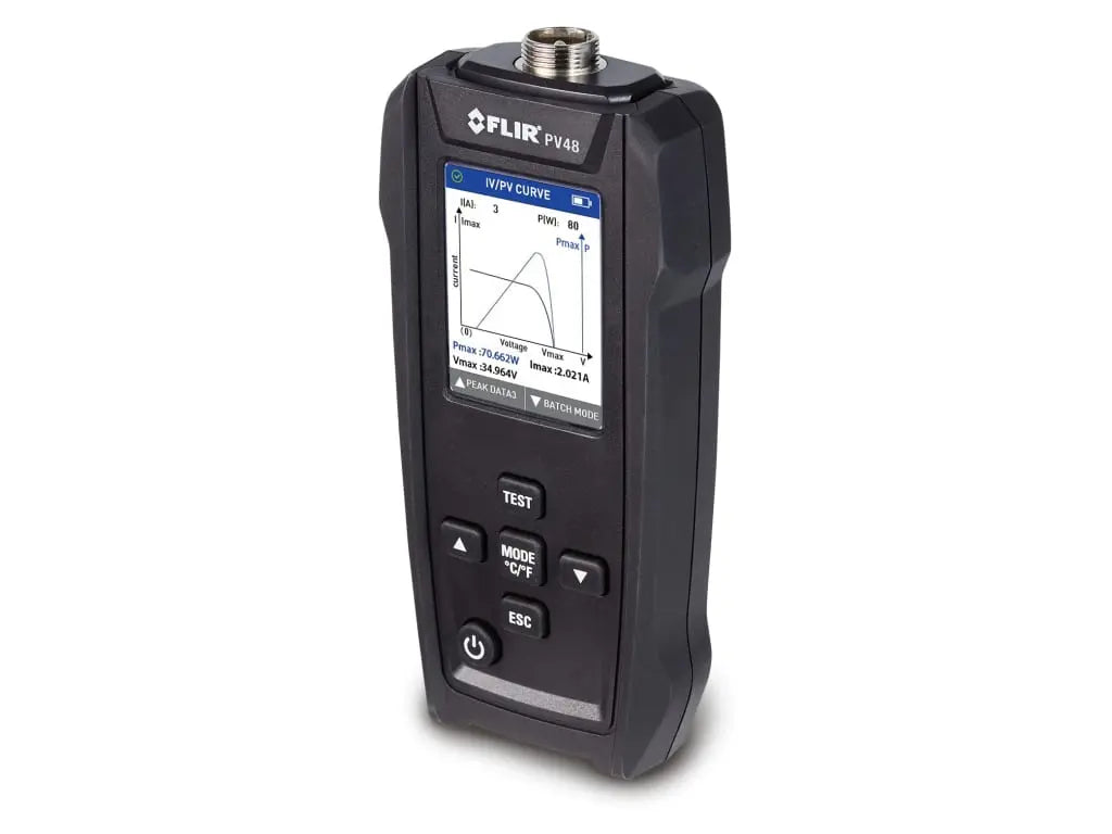 FLIR PV48 - Solar Panel Tester and I-V Curve Tracer with Temperature Measurements Solar Cellz USA