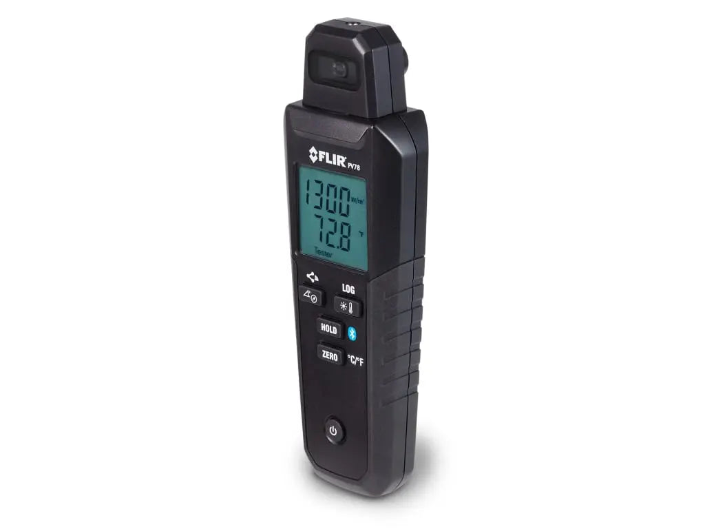 FLIR PV78 – Solar Irradiance & Temperature Meter with Tilt Sensor and METERLiNK Solar Cellz USA