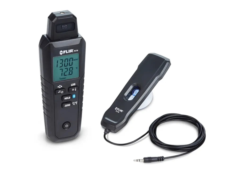 FLIR PV-KIT-2 - Pro Solar Kit with Clamp, Irradiance Meter, Panel Tester and IR Camera Solar Cellz USA