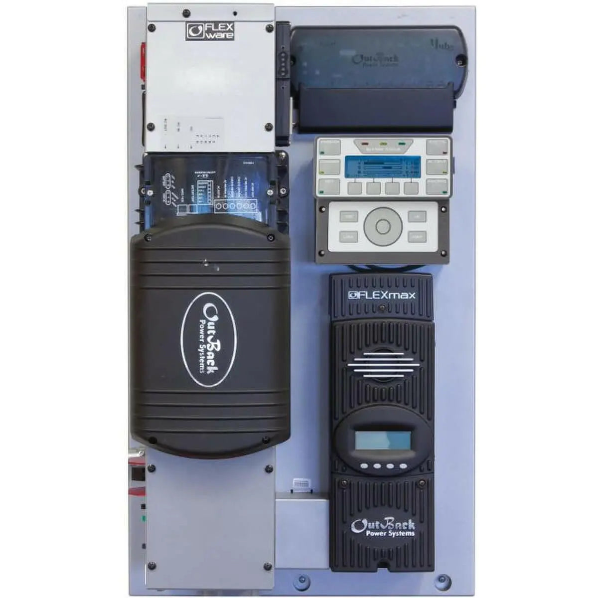 Outback FLEXpower One 3kW 48V Pre-wired FXR Series System 120V (SKU Part Number FP1 FXR3048A-01) OutBack Power