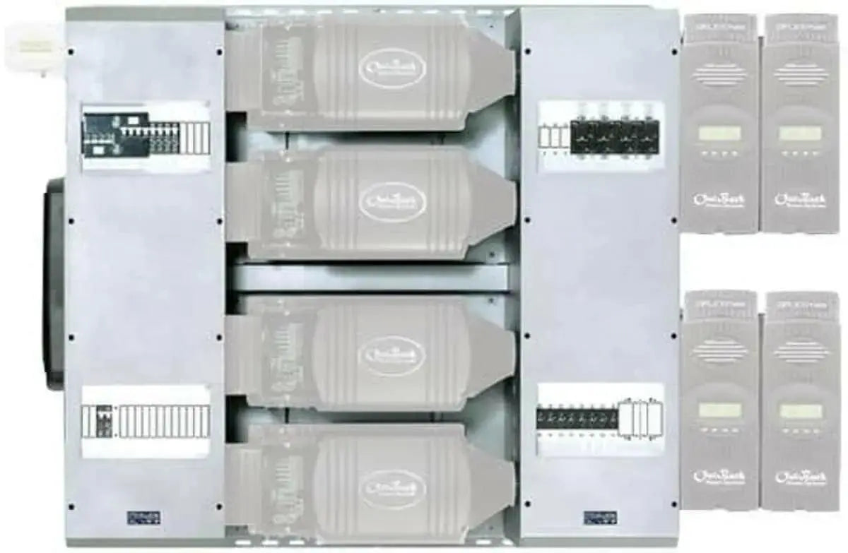 Outback FW1000-DC DC breaker enclosure.