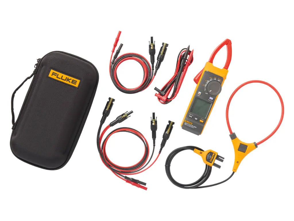Fluke 393‑FC‑PVLEAD Solar Test Kit — High‑Voltage DC Precision Bundle Solar Cellz USA
