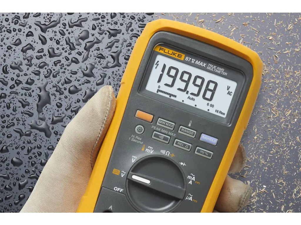 Fluke 87VMAX-PVLEAD1 - Solar Kit with 87V-MAX Multimeter and Test Leads Solar Cellz USA