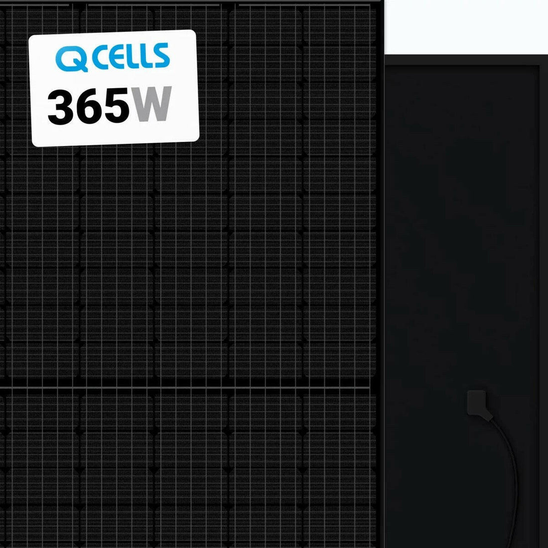 Hanwha Q Cells America 365 W Monocrystalline Q.Antum Solar Half Solar Panel.