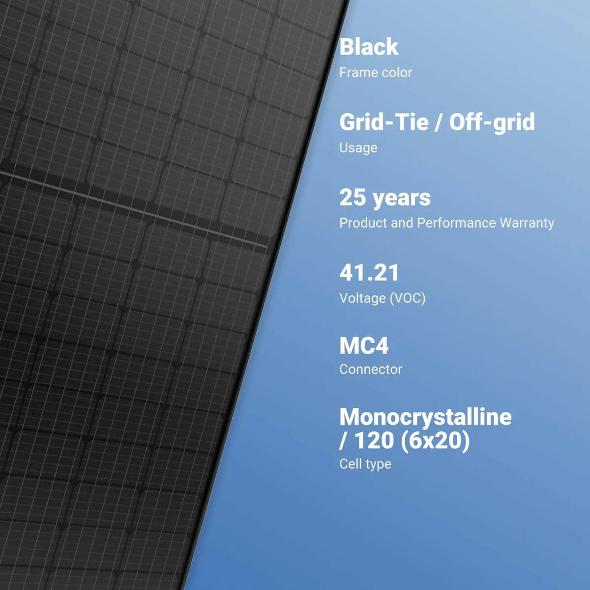 Hanwha Q Cells America 365 W Monocrystalline Q.Antum Solar Half Solar Panel.