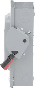 Square D/Schneider Electric 600 Vac/Vdc Non-Fusible Heavy Duty Single Throw Safety Switch.
