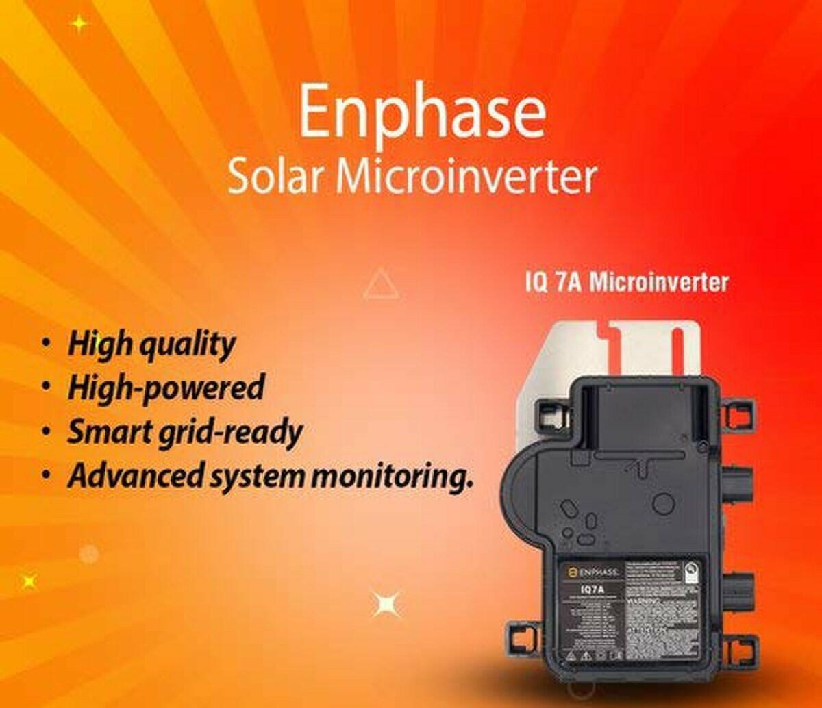 Enphase Energy 295-460 W Microinverter.